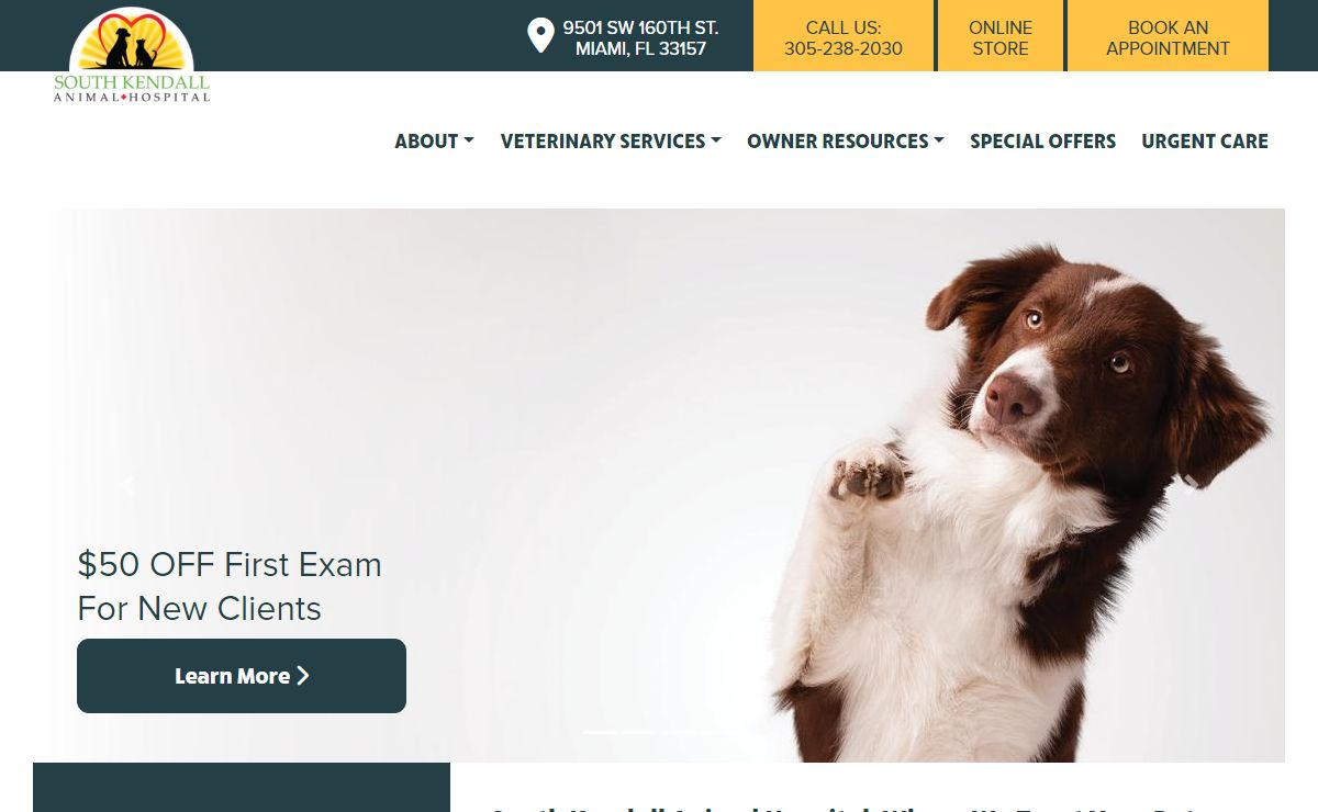Trusted Veterinarians in Miami, FL | South Kendall Animal Hospital