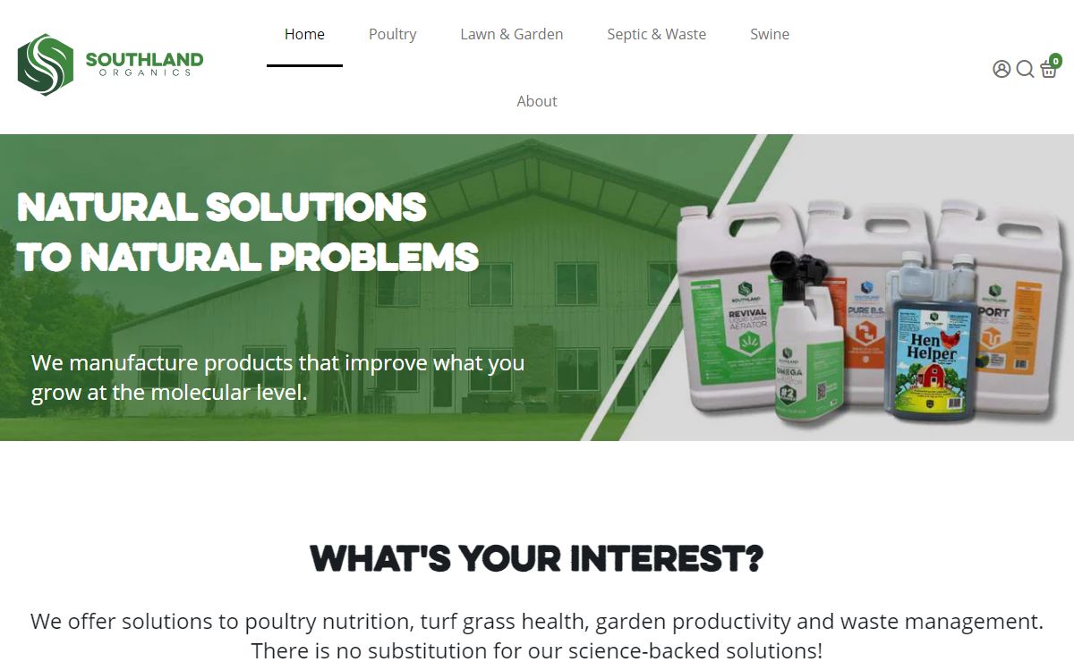Humic Acid Soil Amendments & Soil Conditioner - Southland Organics
