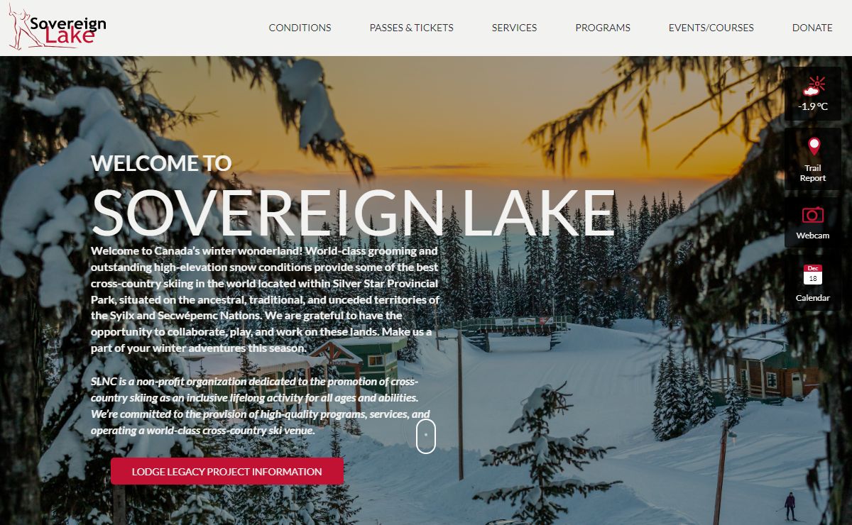 Sovereign Lake Nordic Club – British Columbia's top Cross Country Ski Nordic Club