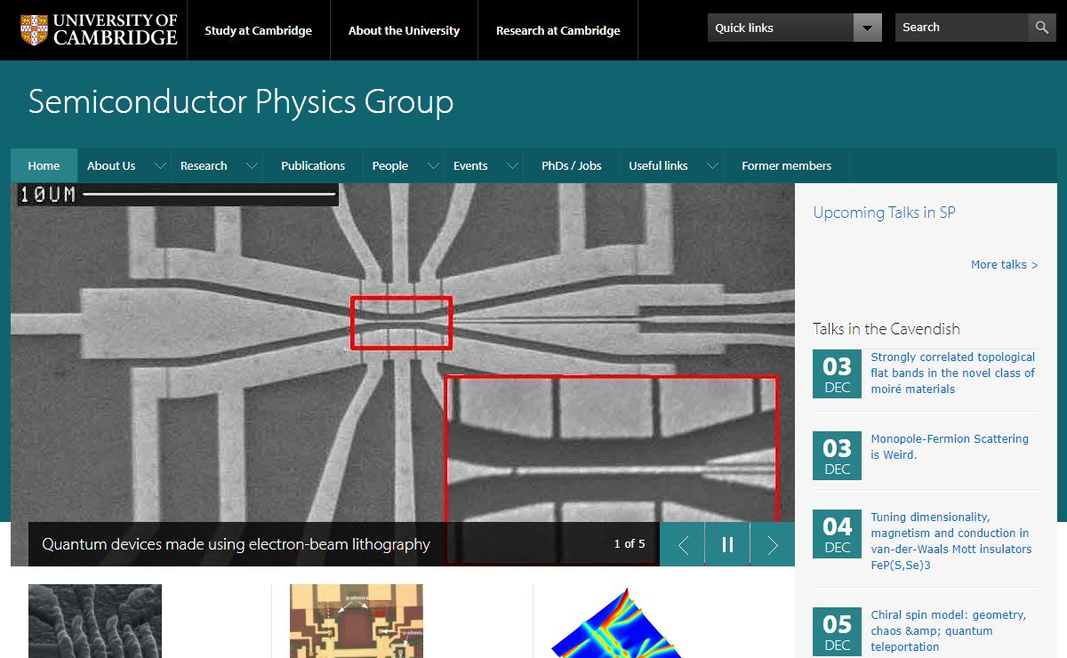 Semiconductor Physics Group |