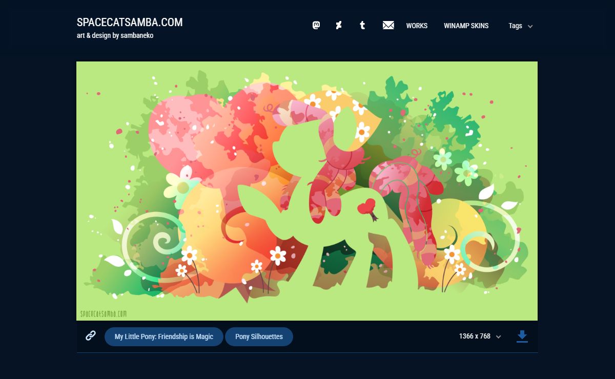 spacecatsamba - art & design by sambaneko