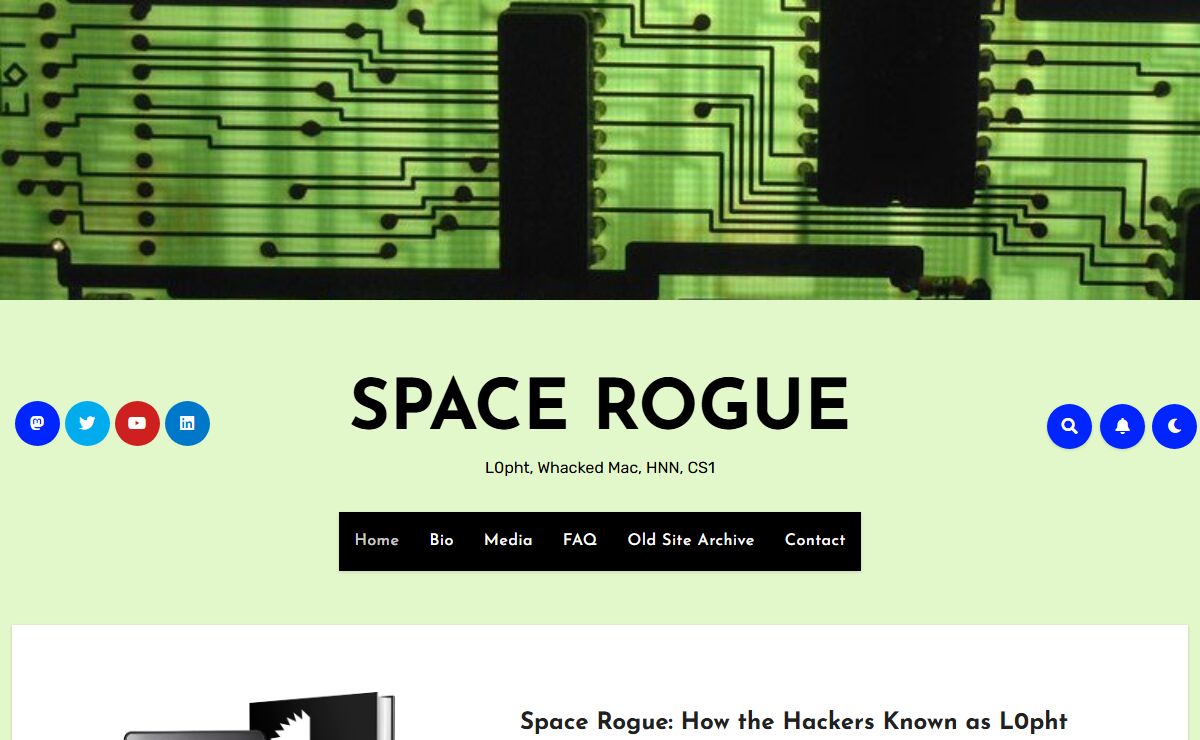SPACE ROGUE – L0pht, Whacked Mac, HNN, CS1