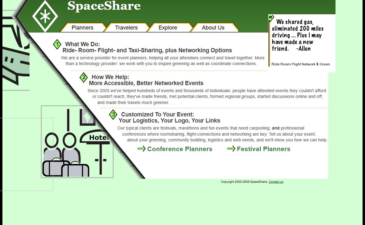Green Travel for Events | SpaceShare
