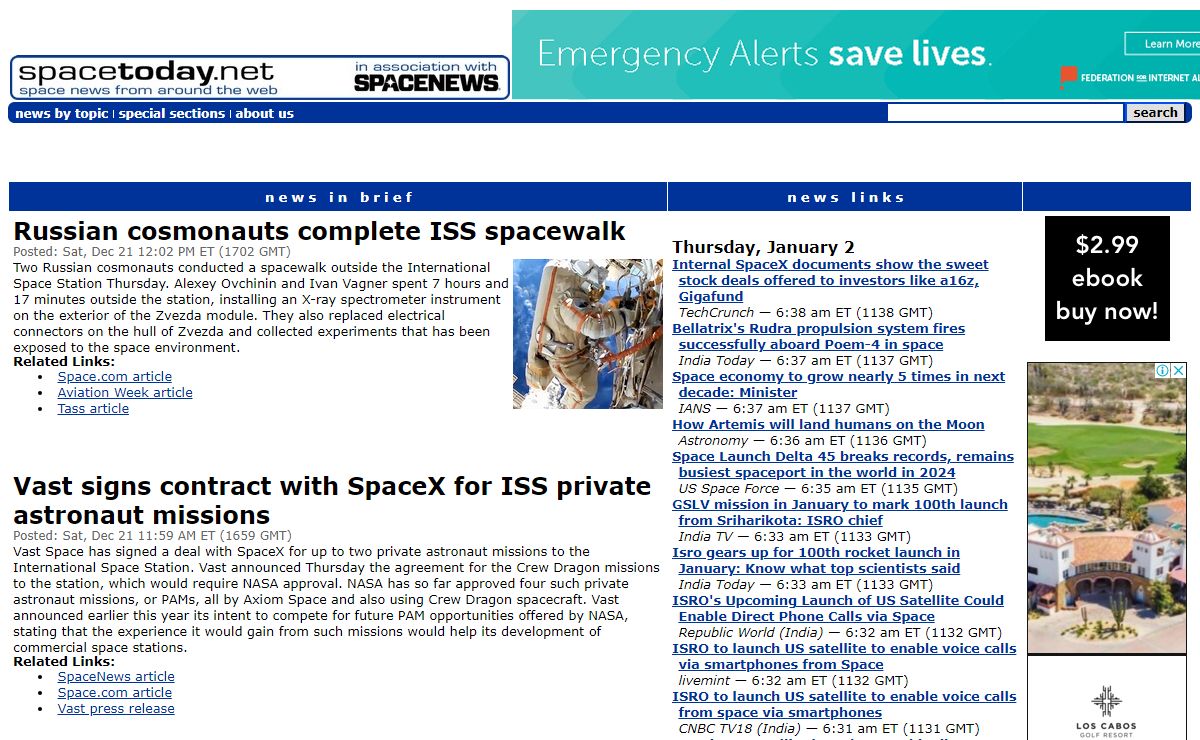 spacetoday.net: space news from around the web
