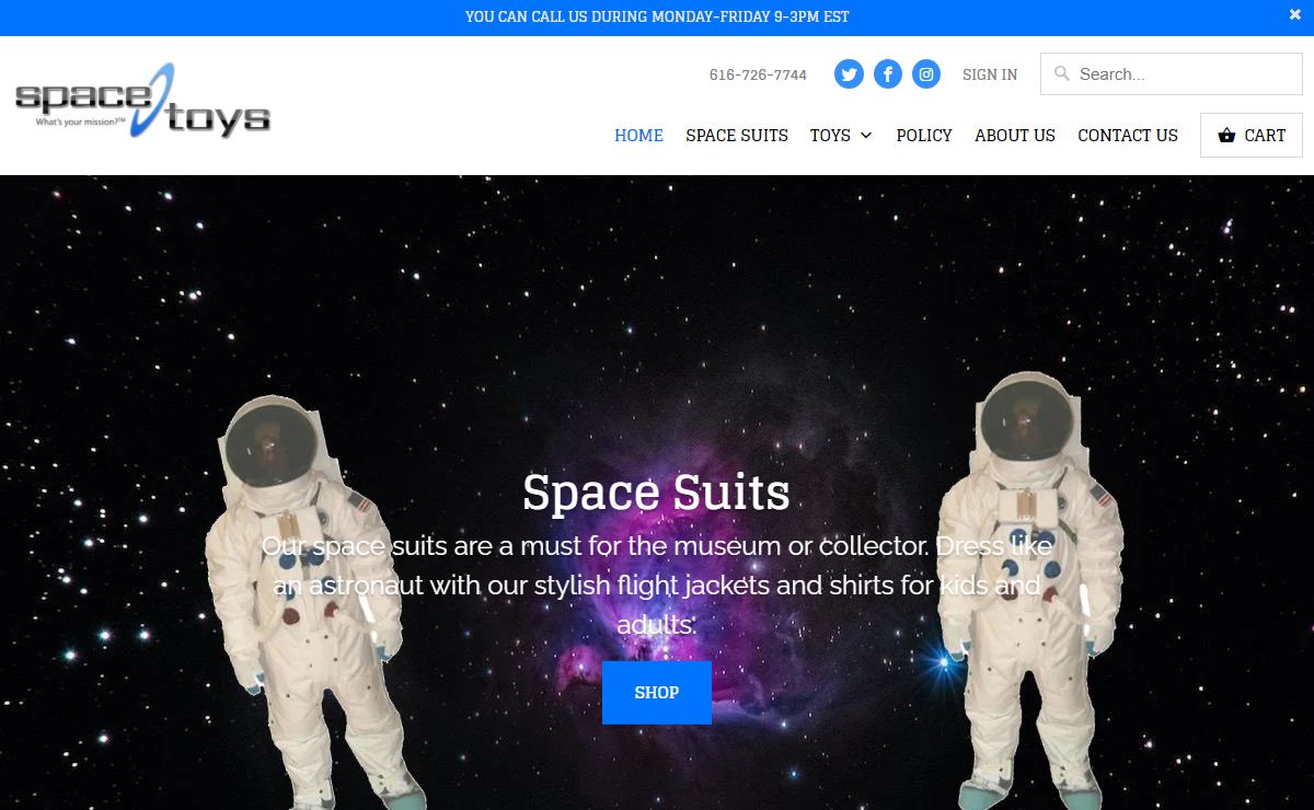 Space Toys.com: What's Your Mission?