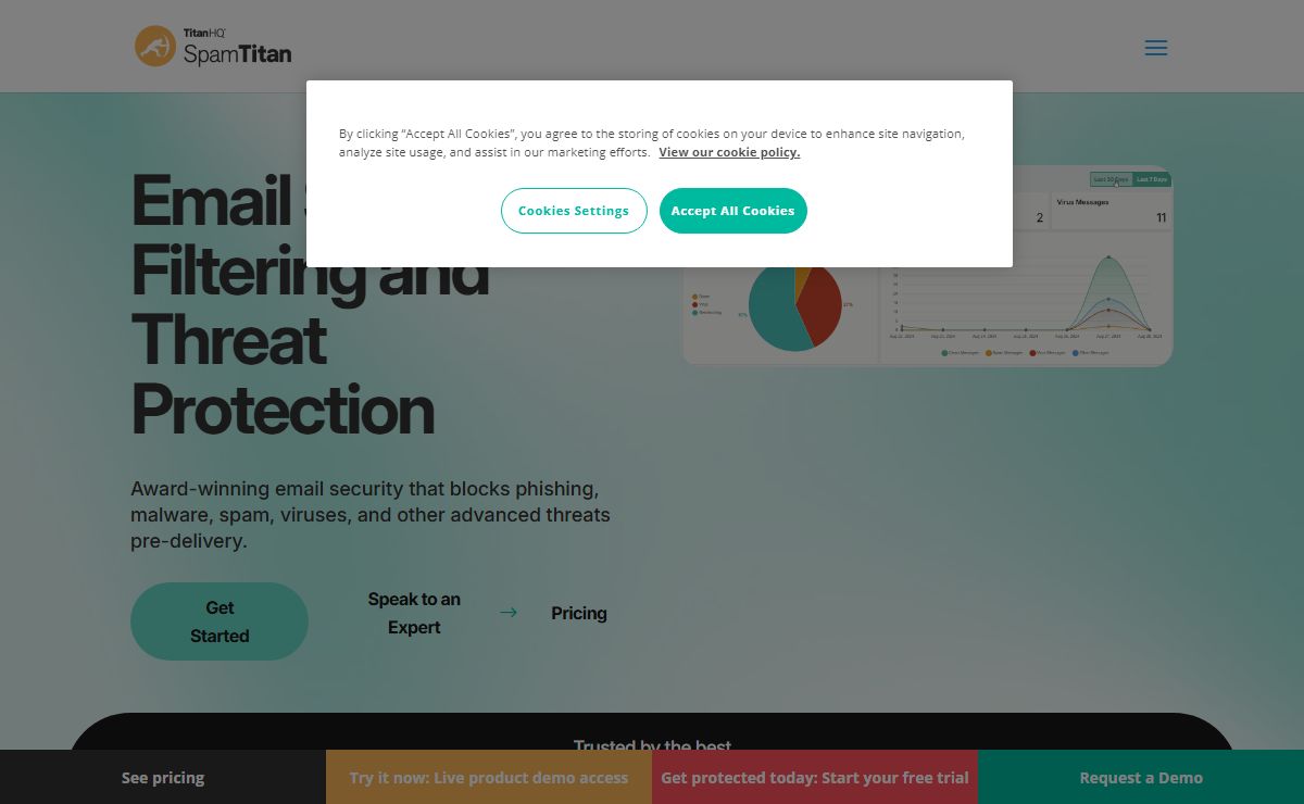 SpamTitan Leading Email Protection and Anti-Spam Solutions