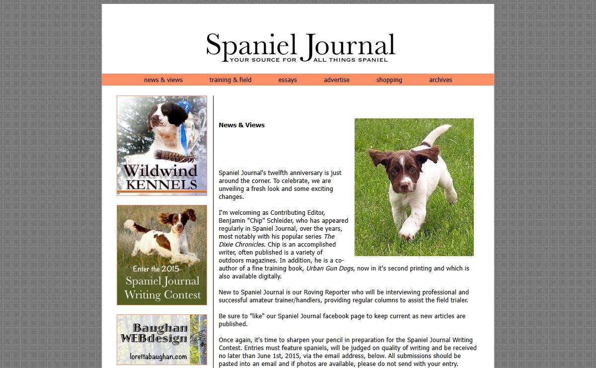 Spaniel Journal