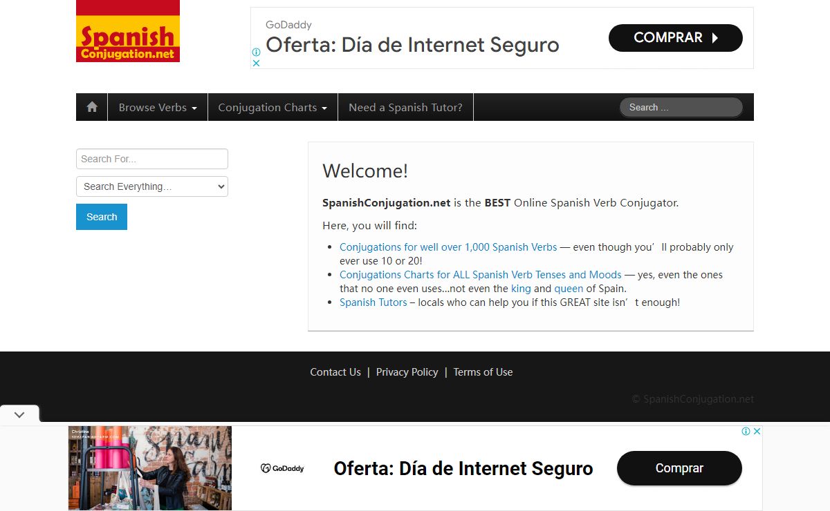 Online Spanish Verb Conjugations | SpanishConjugation.net