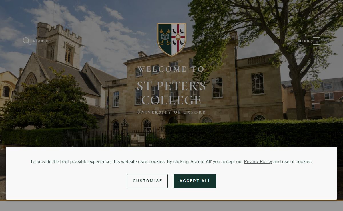 St Peter's College, University of Oxford | St Peter's College Oxford