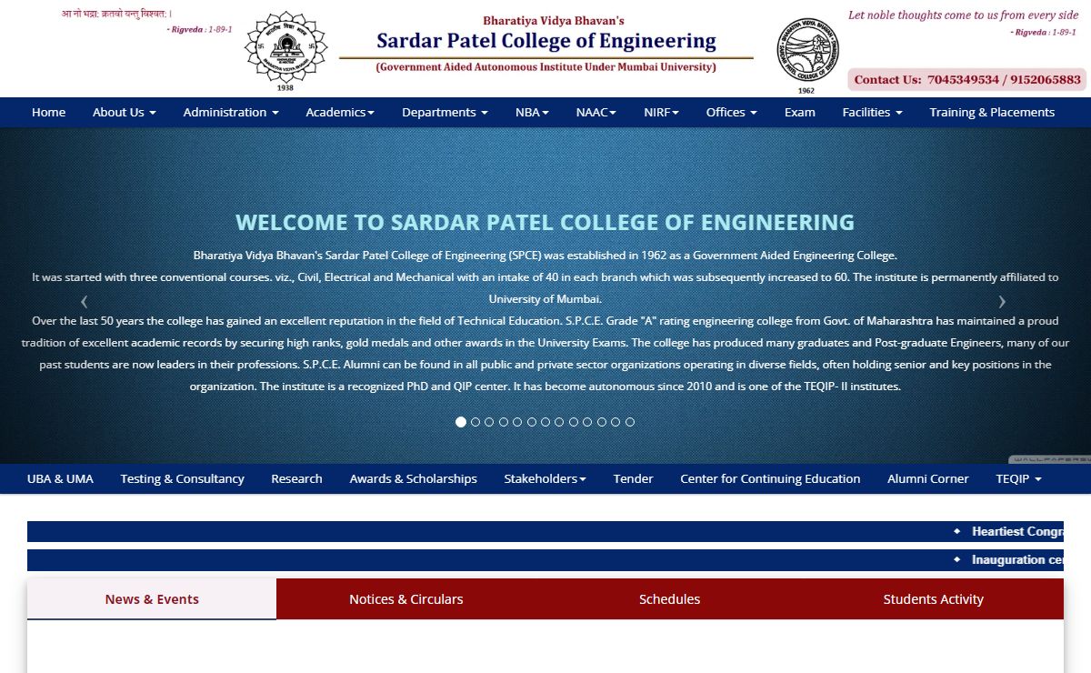 Sardar Patel College of Engineering