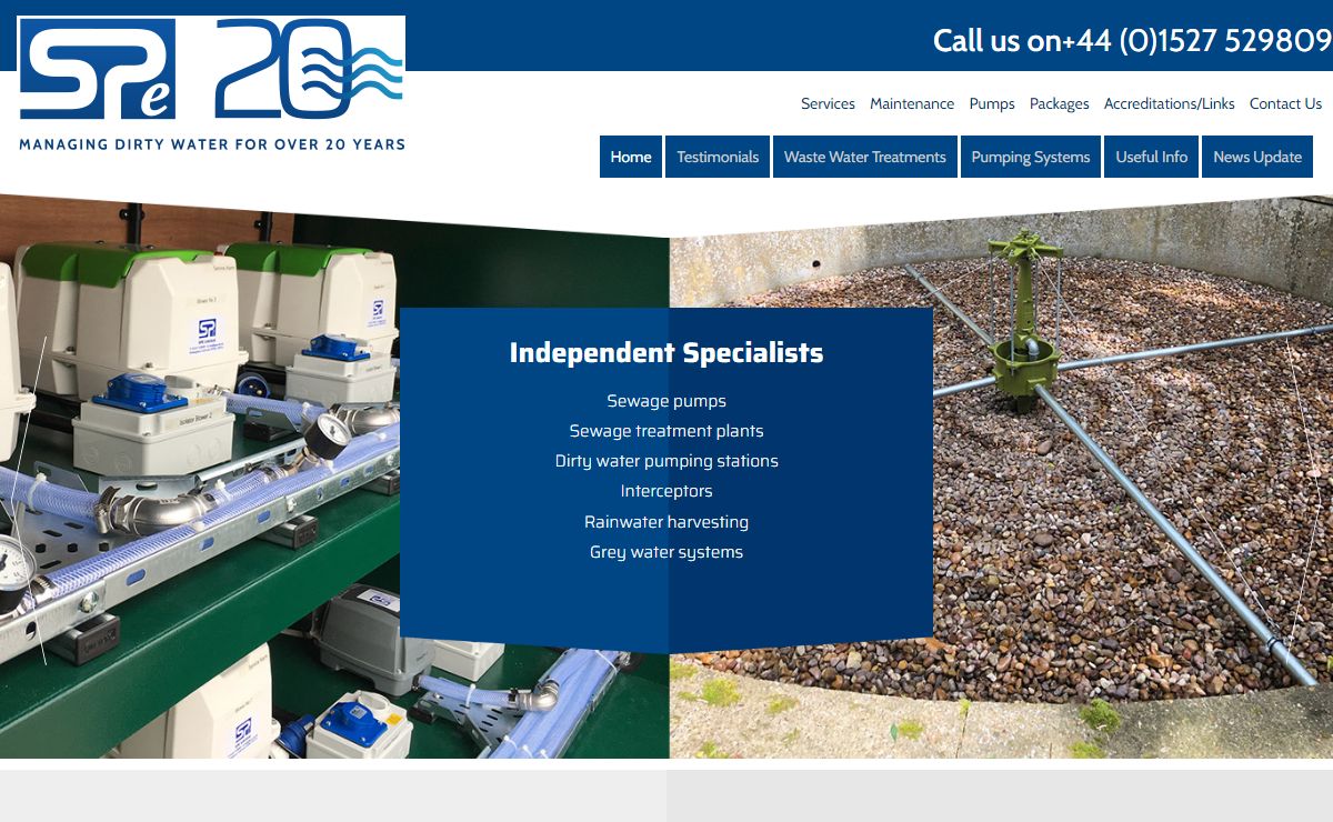 Sewage Pumps and Sewage Treatment Plants - Home - Independent sewage treatment and pump specialists