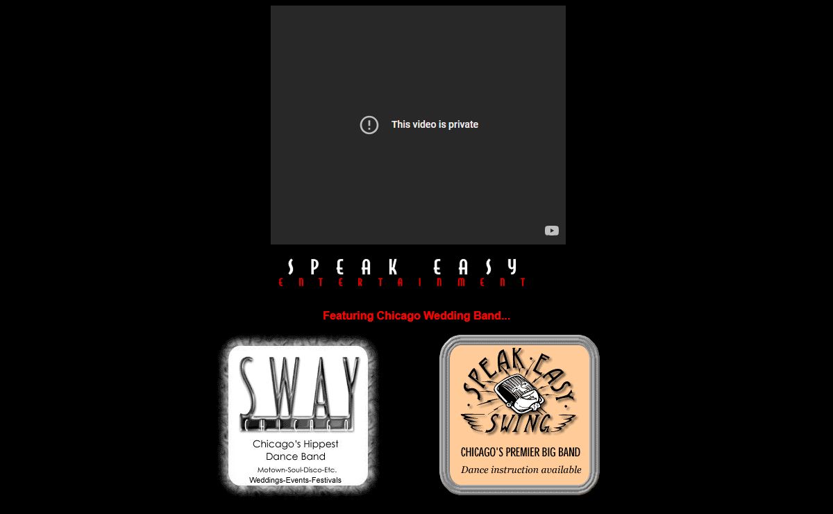 Chicago Wedding Bands - Sway Chicago and Speakeasy Swing