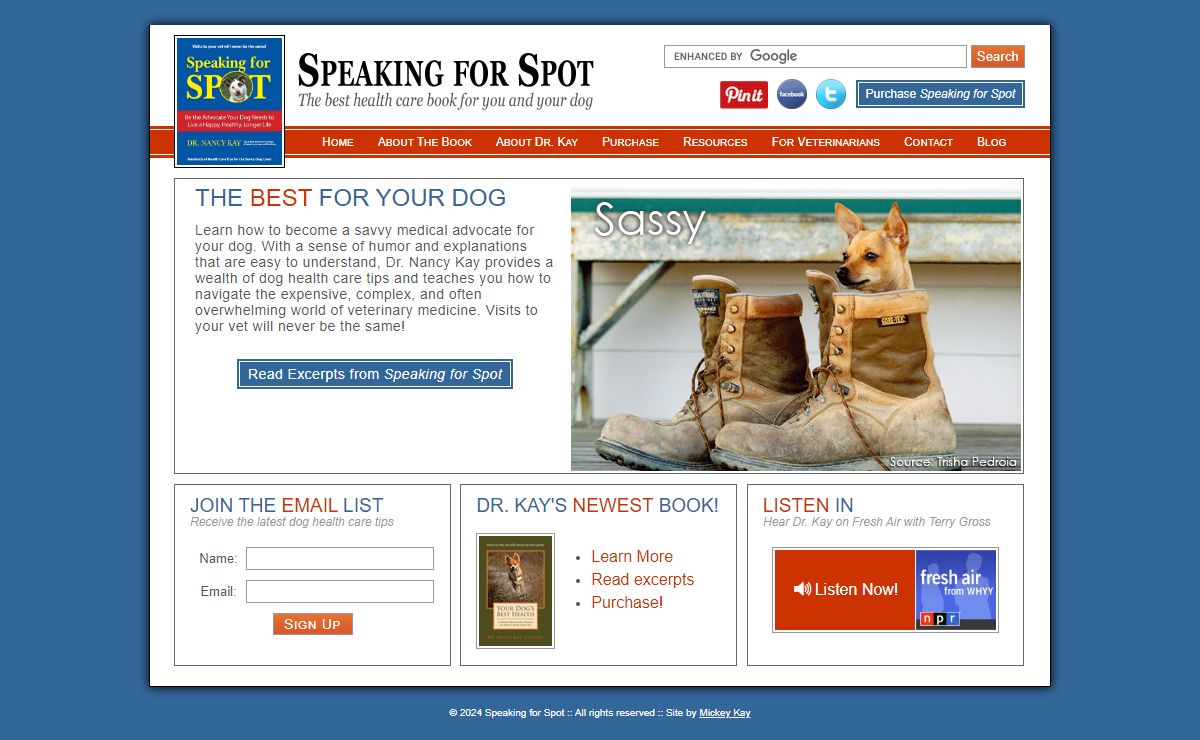 Speaking for Spot: Dog Health Care Tips & Veterinary Advice | Home