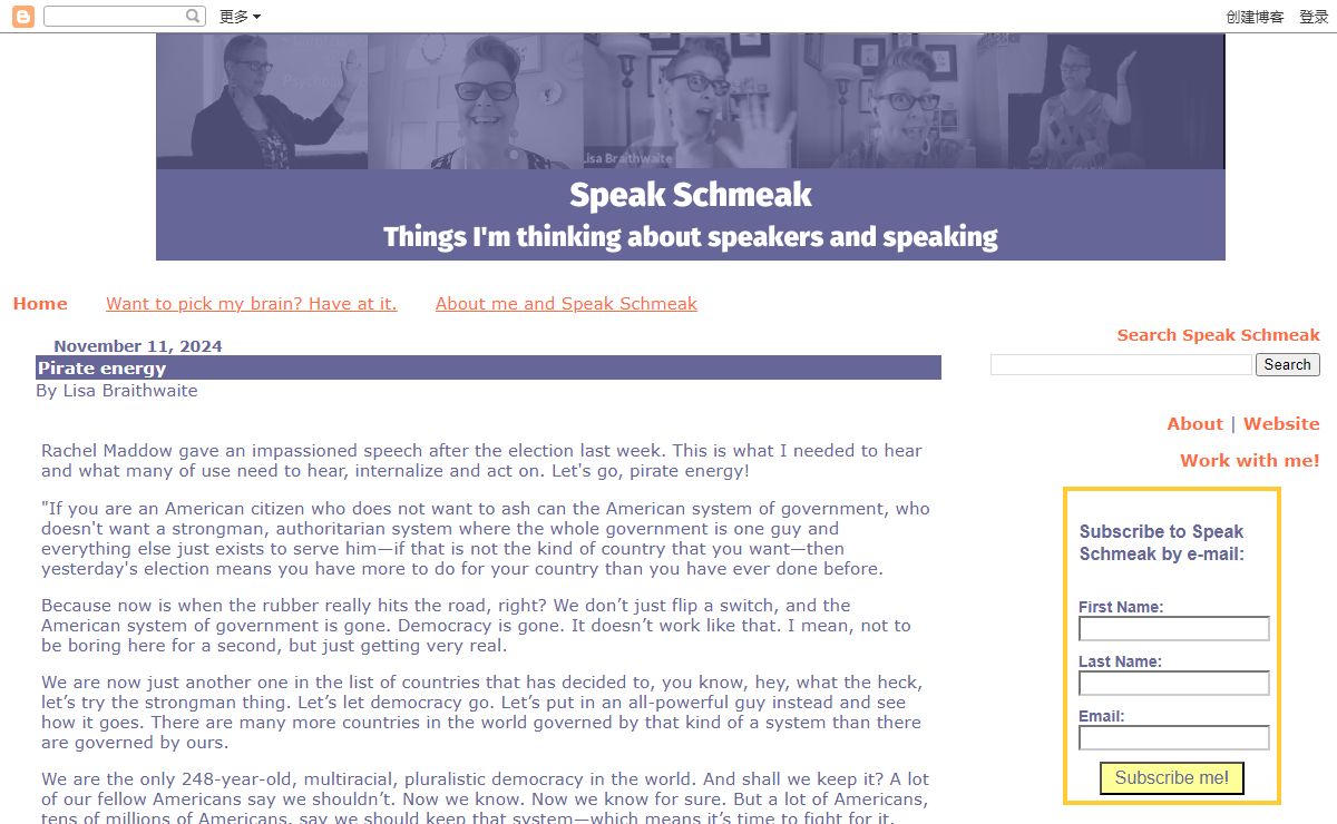 Speak Schmeak