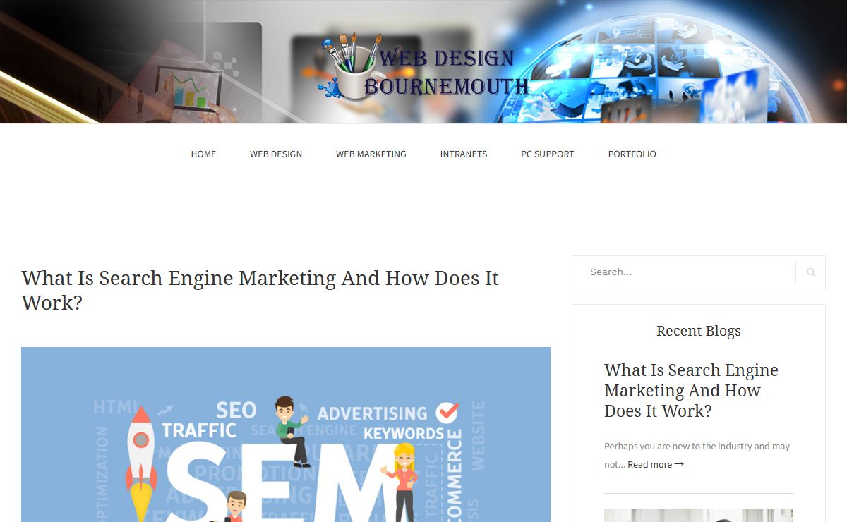 Web Design Bournemouth – web design solutions