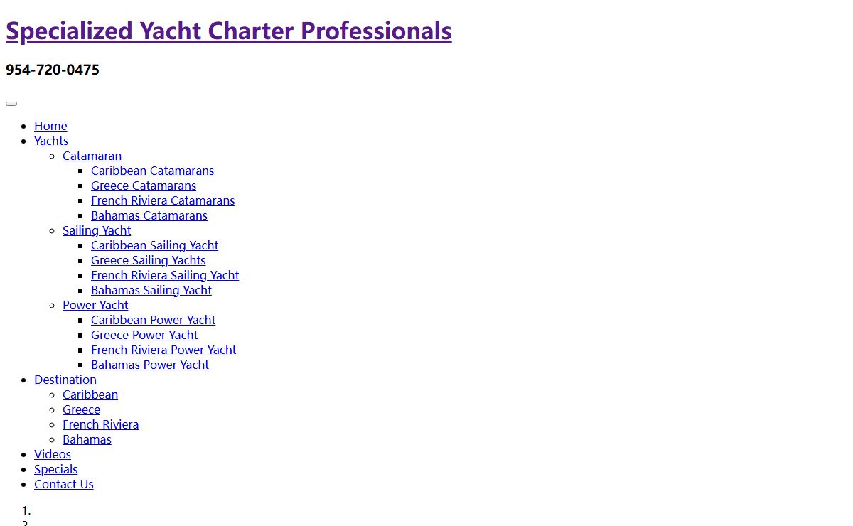 Yacht Charter vacations Worldwide | Specialized yacht charter professionals