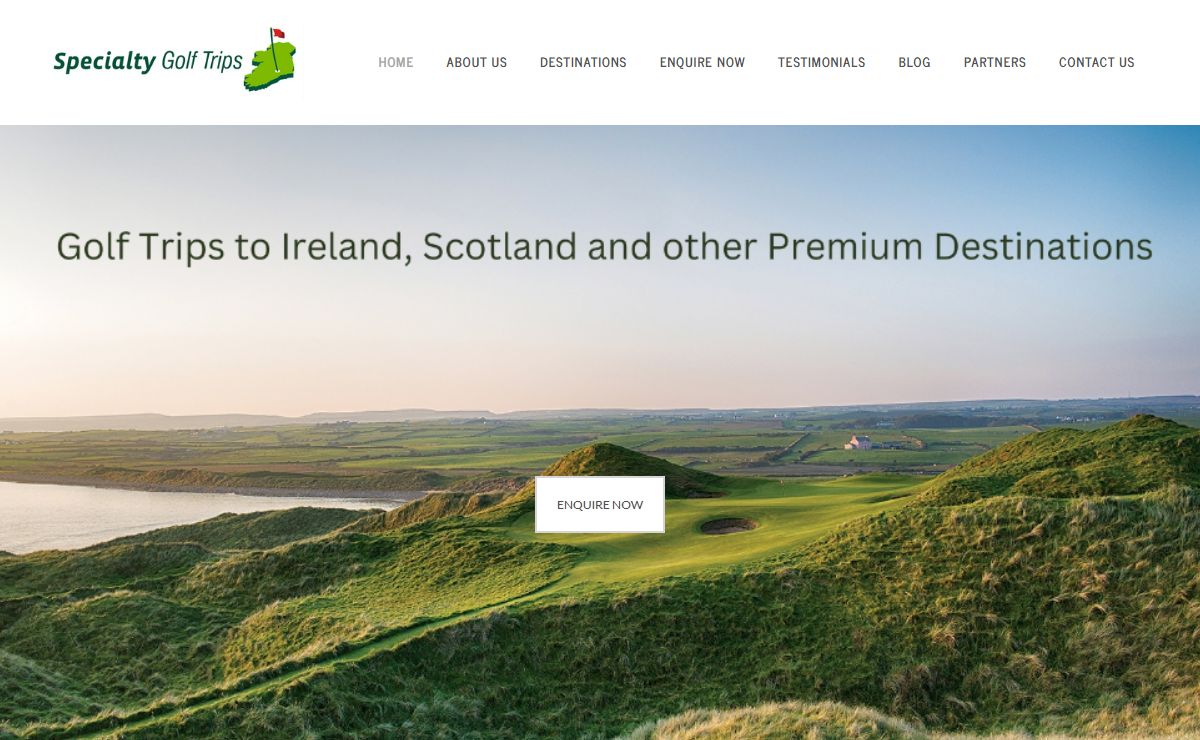 Specialty Golf Trips - Bespoke Golf Trips to Ireland & Scotland