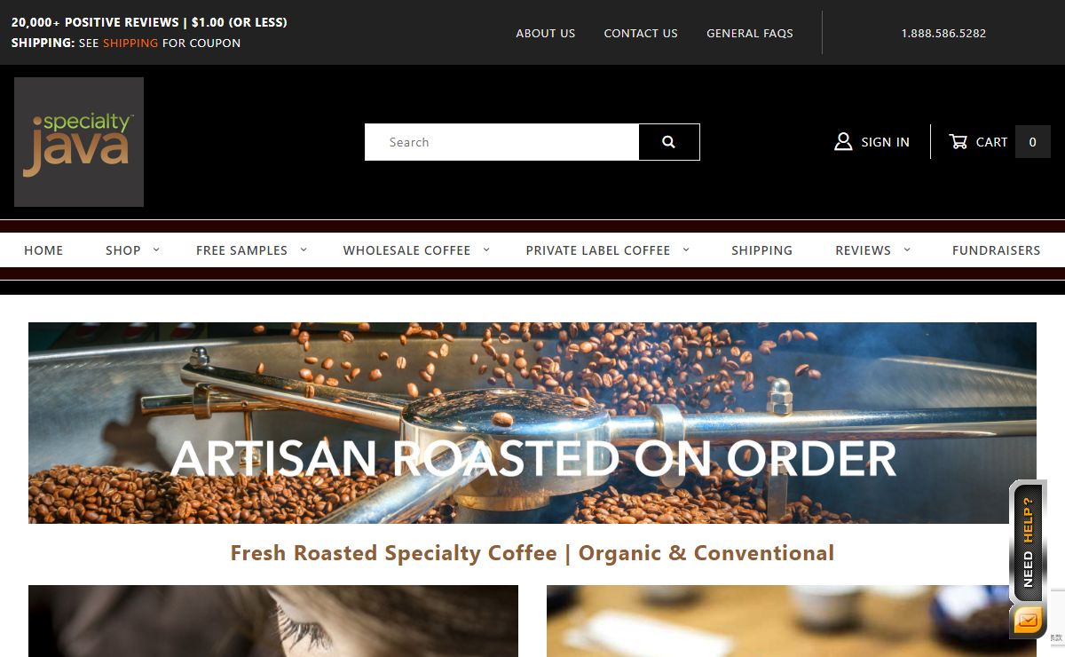 Specialty Coffee Roasters | Organic & Conventional | Retail & Wholesale Roasters