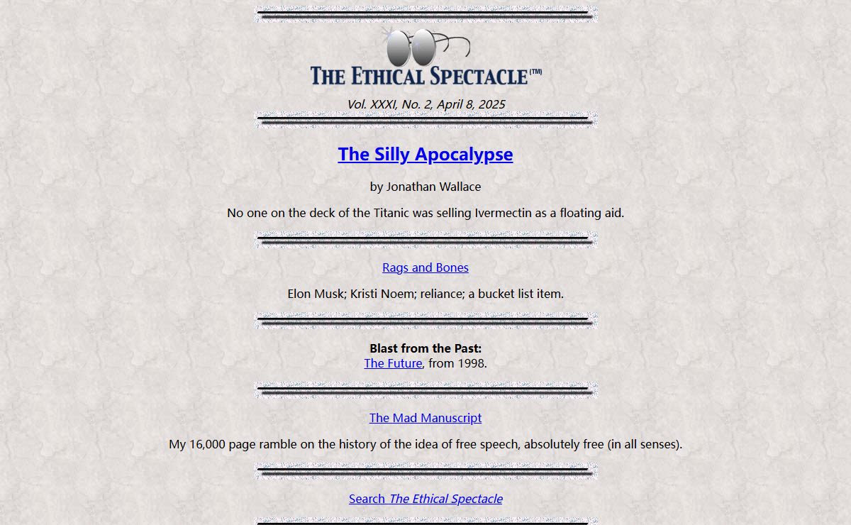 The Ethical Spectacle