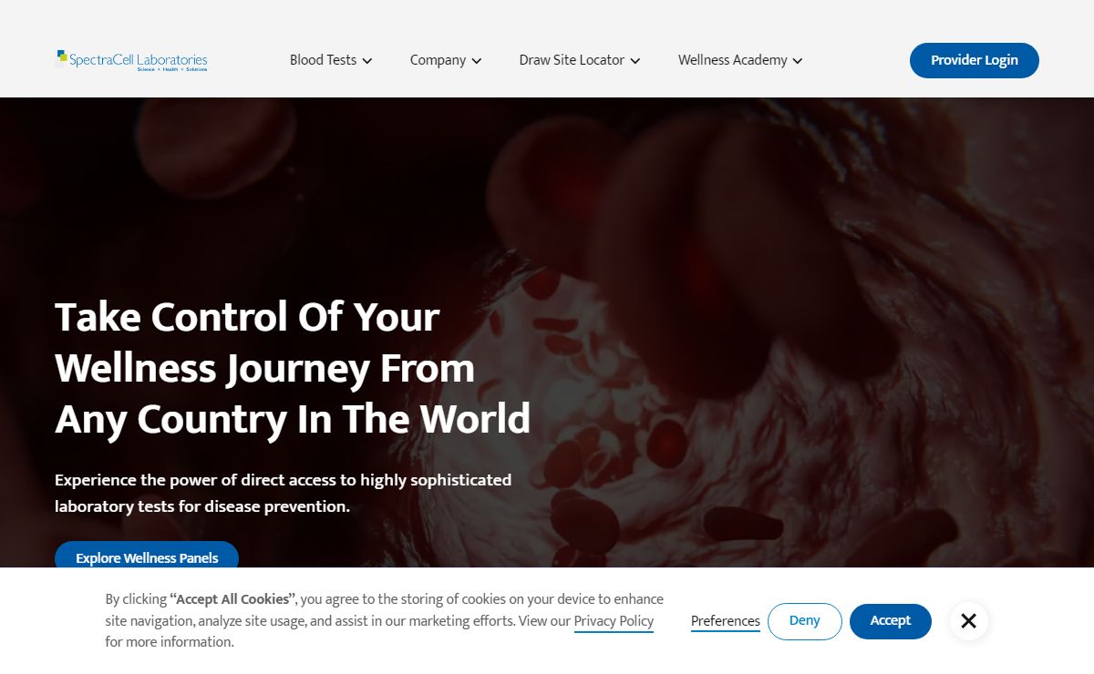 SpectraCell | Revolutionizing Cellular Testing