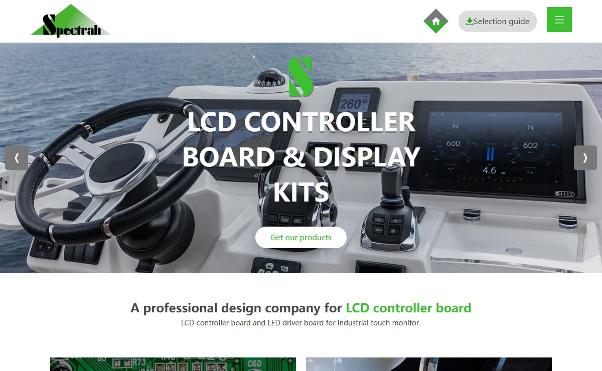 LCD controller board Spectrah