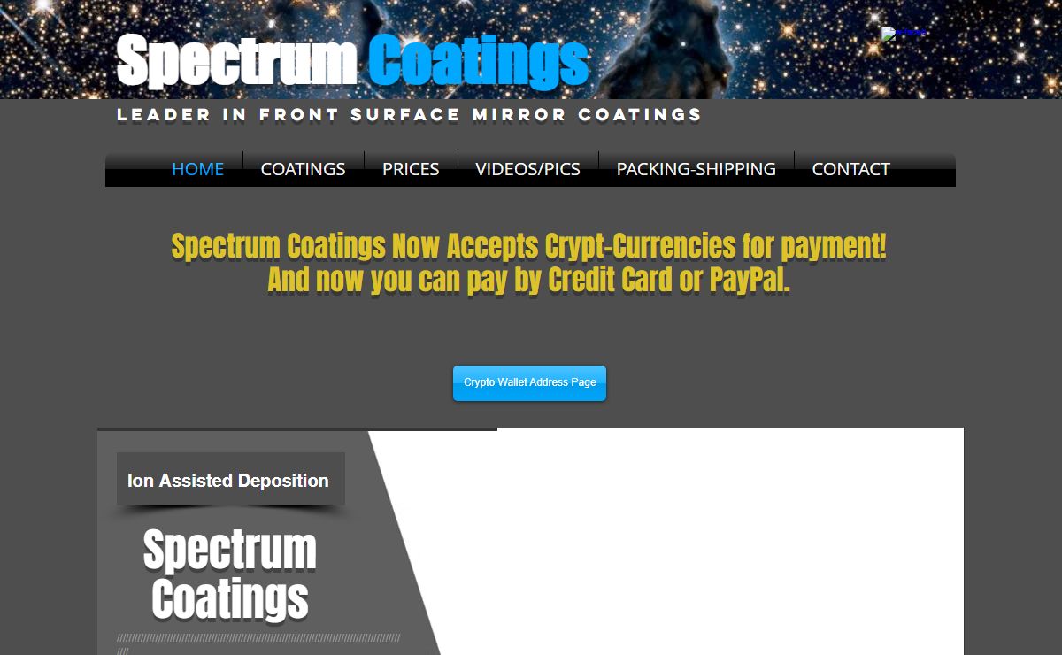 HOME | spectrum-coatings