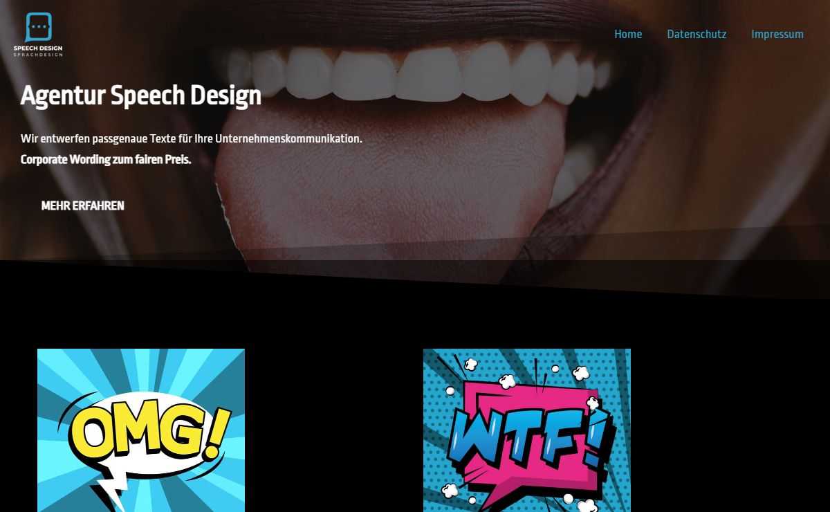 Home - Speech Design