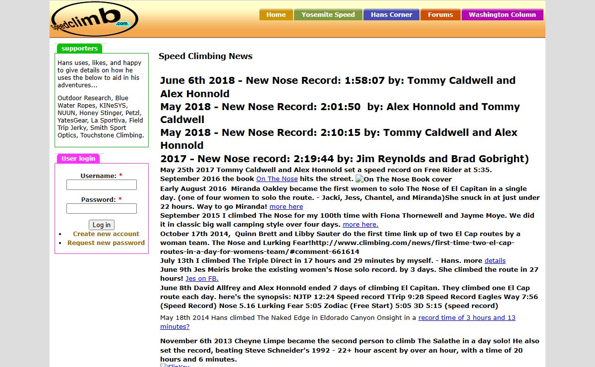 Speed Climbing News | Speedclimb.com
