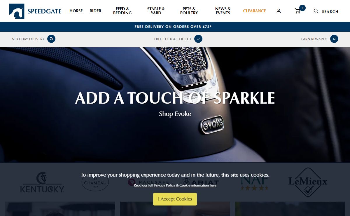 Speedgate | Speedgate | Equestrian Clothing, Horse Tack & Pet Stores