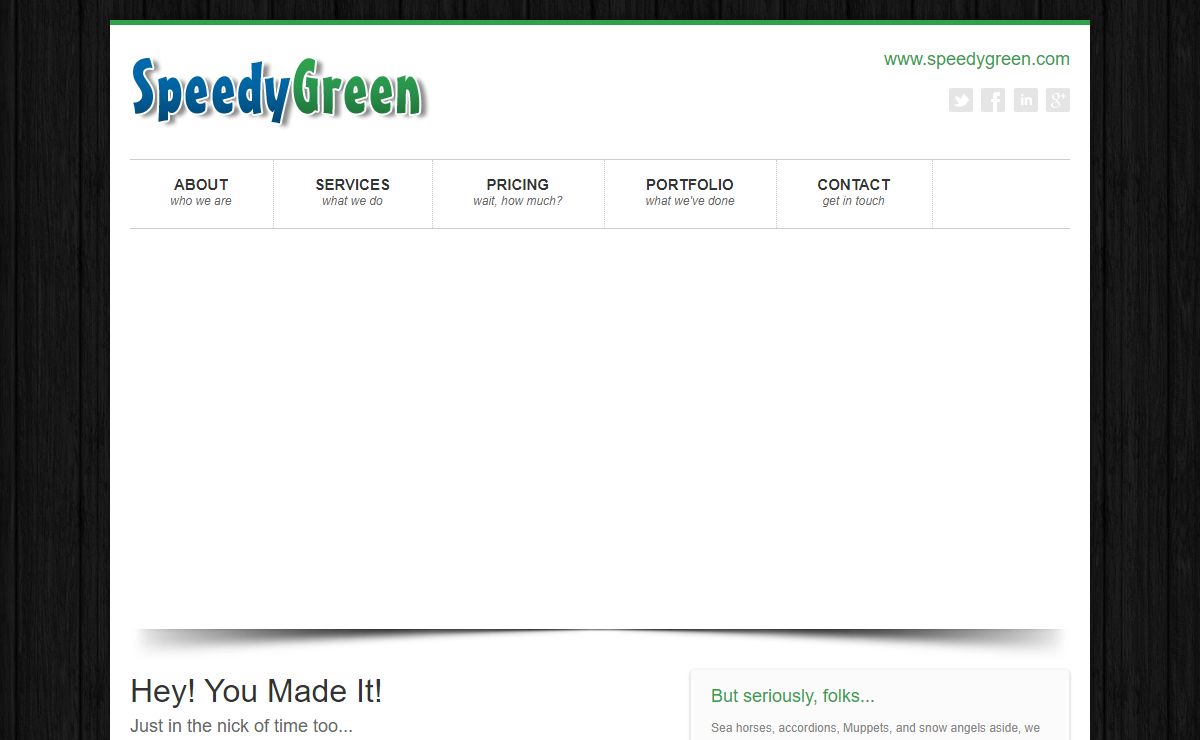 Speedy Green