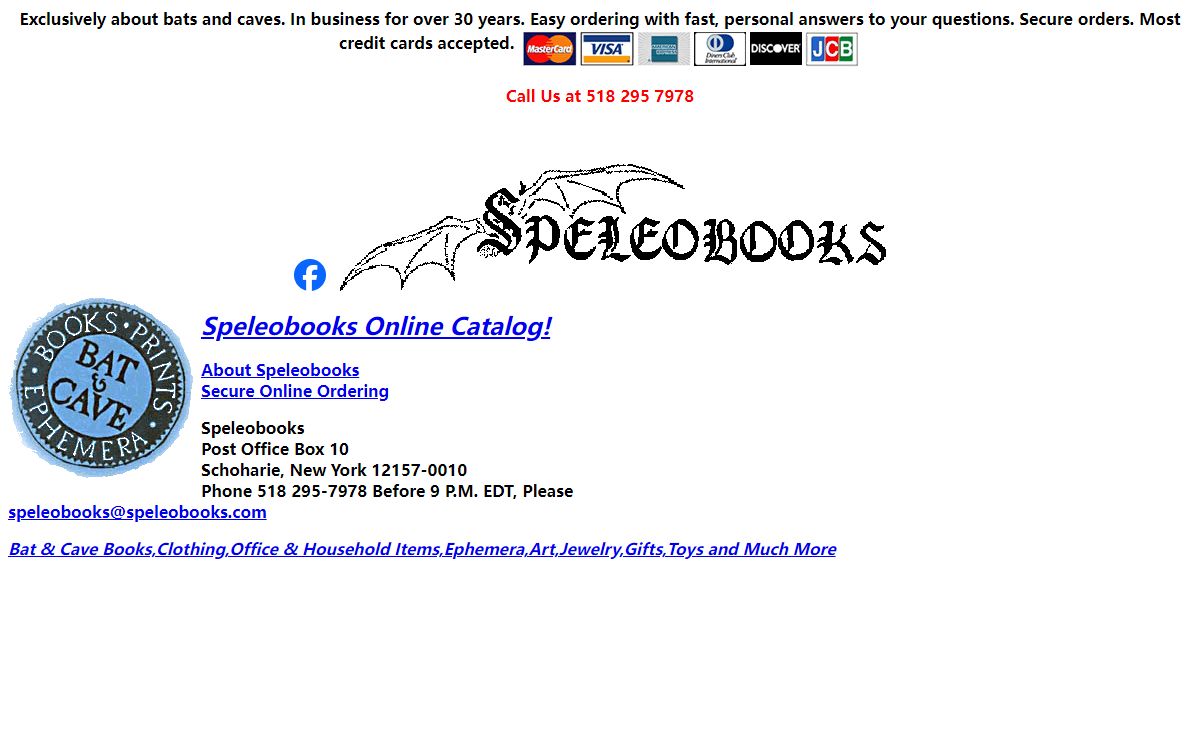Speleobooks