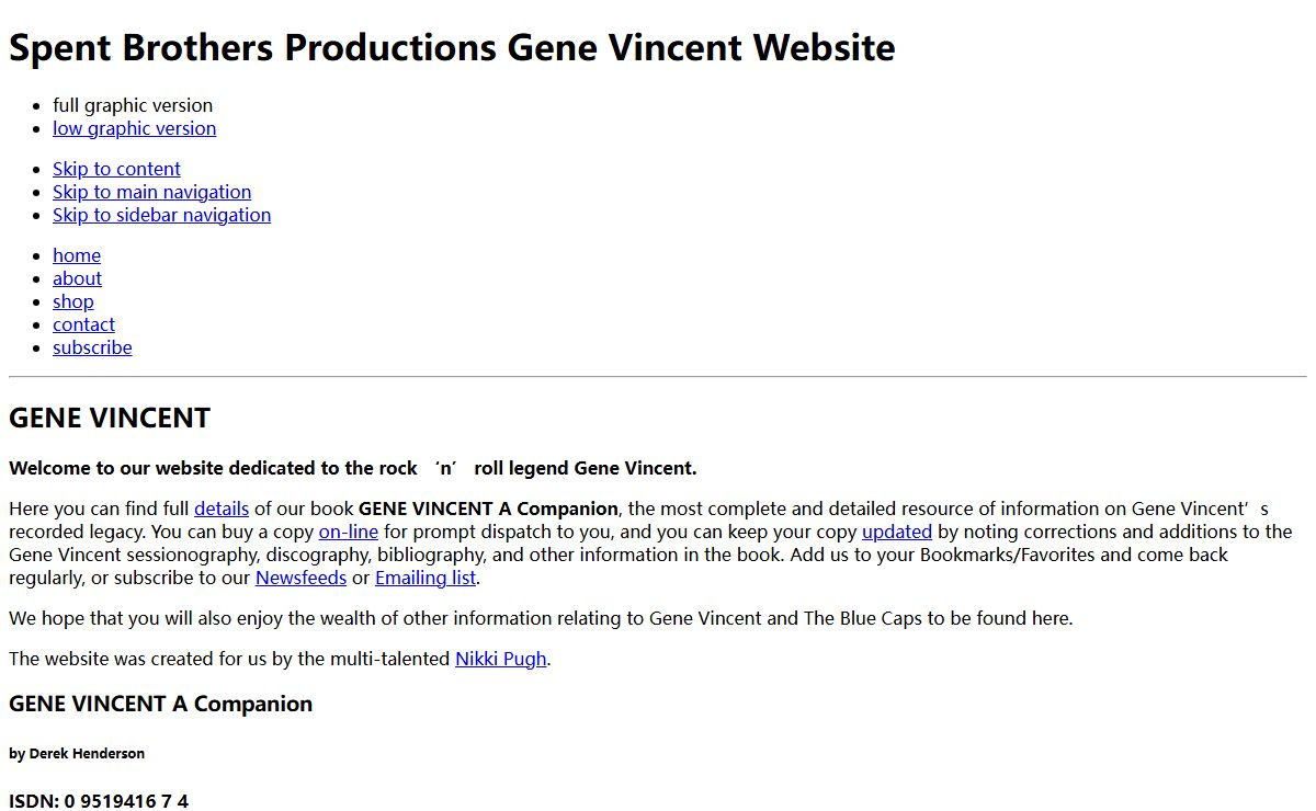 Gene Vincent