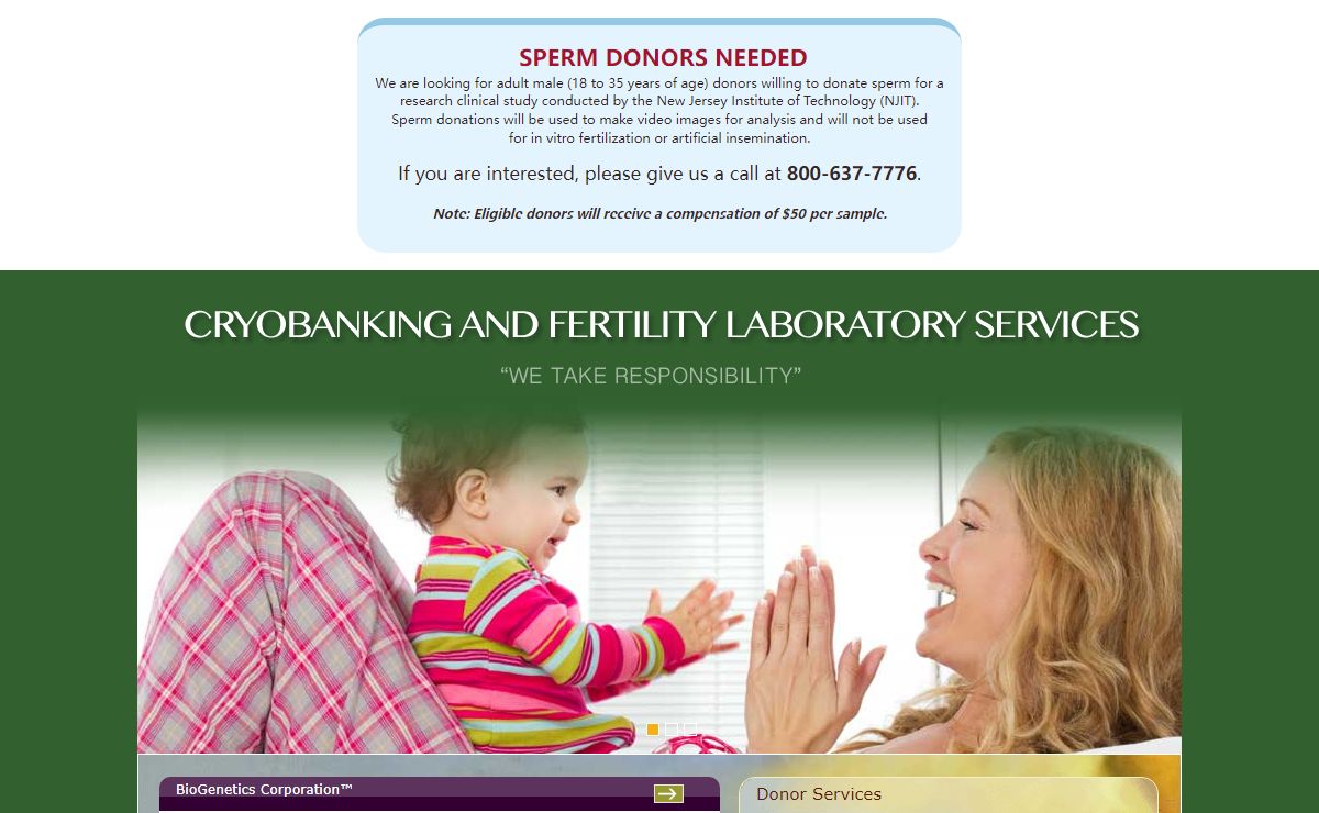 Sperm1 - CRYOBANKING AND FERTILITY LABORATORY SERVICES