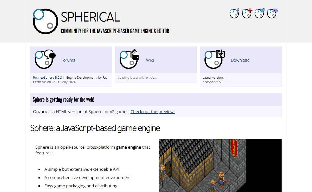 Spherical - Game Development Community