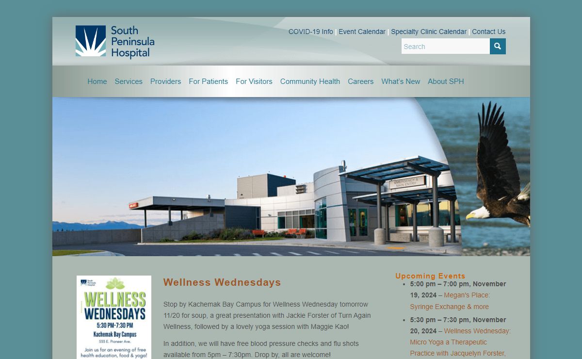 Welcome to South Peninsula Hospital