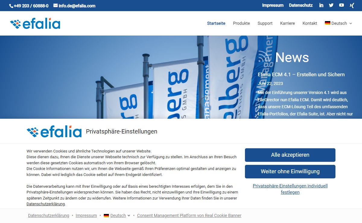 Efalia GmbH | ECM
