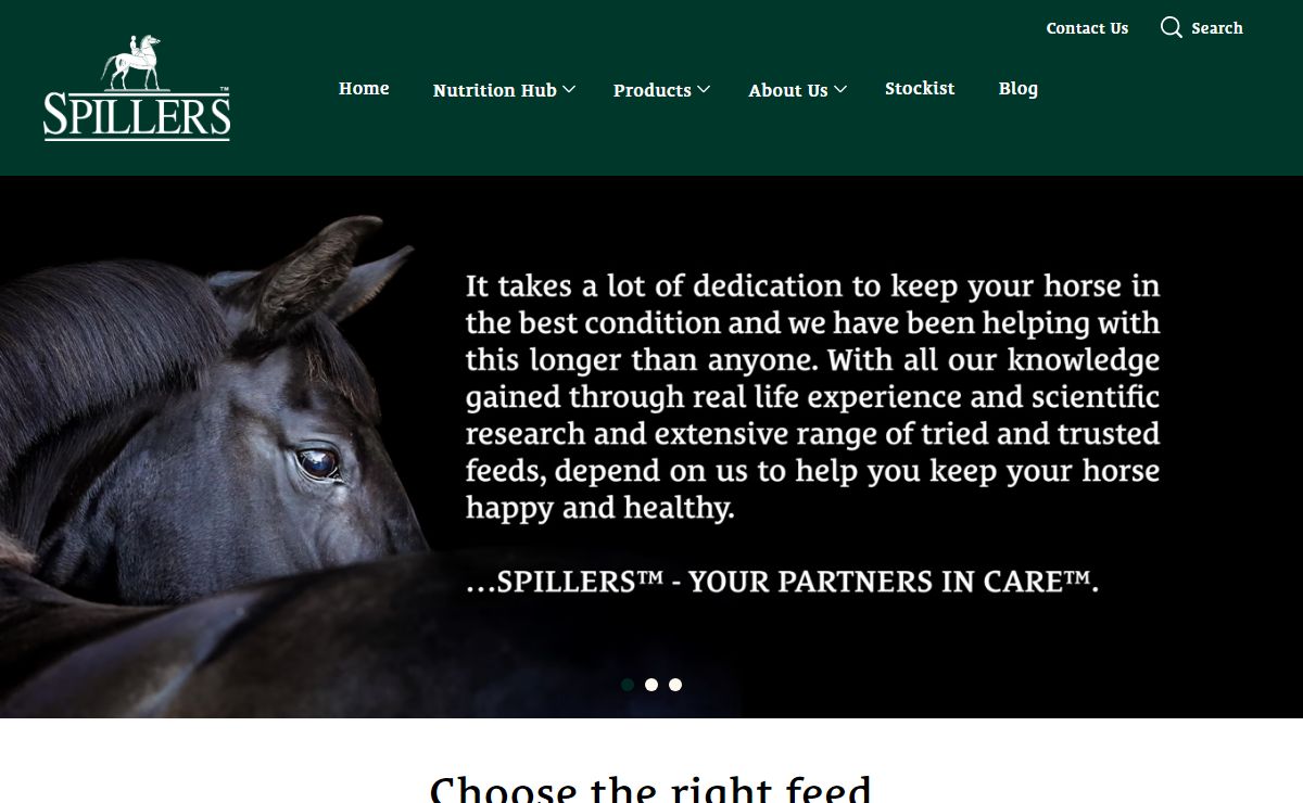 Horse Feed at SPILLERS: Equine Health & Nutrition Experts