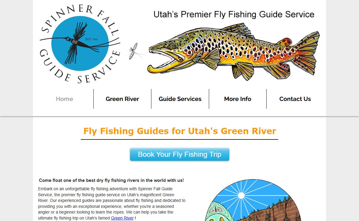 Green River Fly Fishing Guides | Spinner Fall Guide Service | Utah