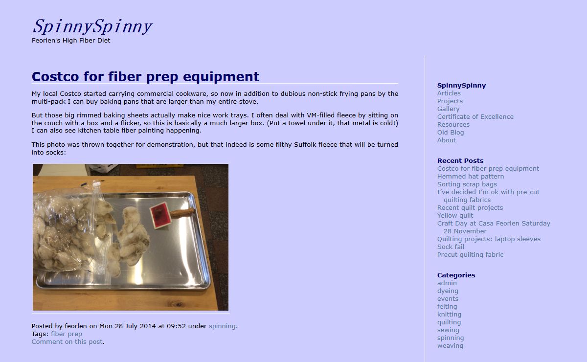SpinnySpinny.com: Handspinning for the Fun Of It!