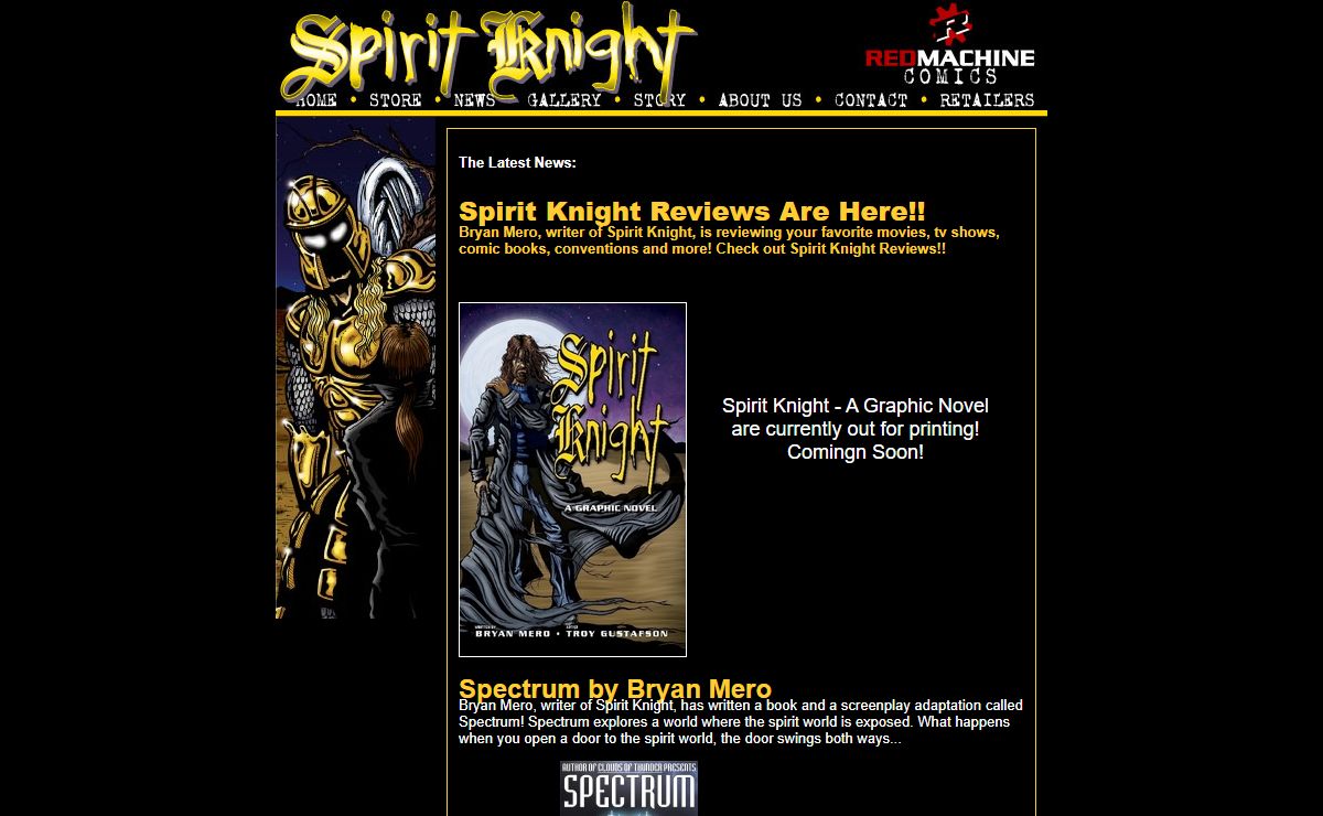 Spirit Knight: Red Machine Comics
