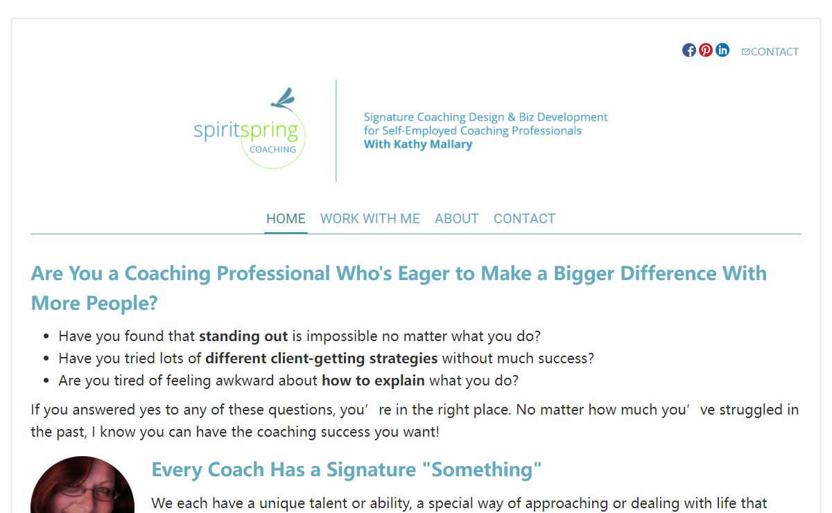 Home - Kathleen Mallary | SpiritSpring Coaching