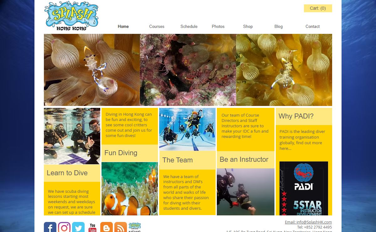 Scuba Diving Lessons and Equipment | Splash Hong Kong | Hong Kong