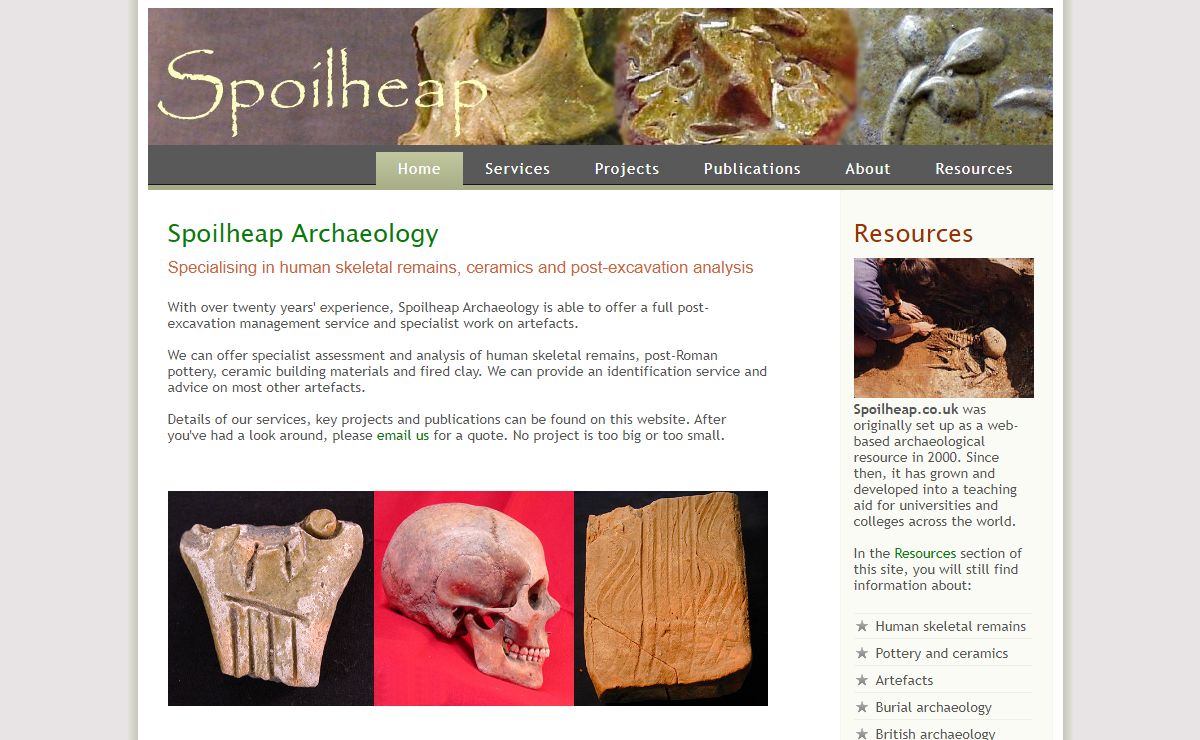 Spoilheap Archaeology