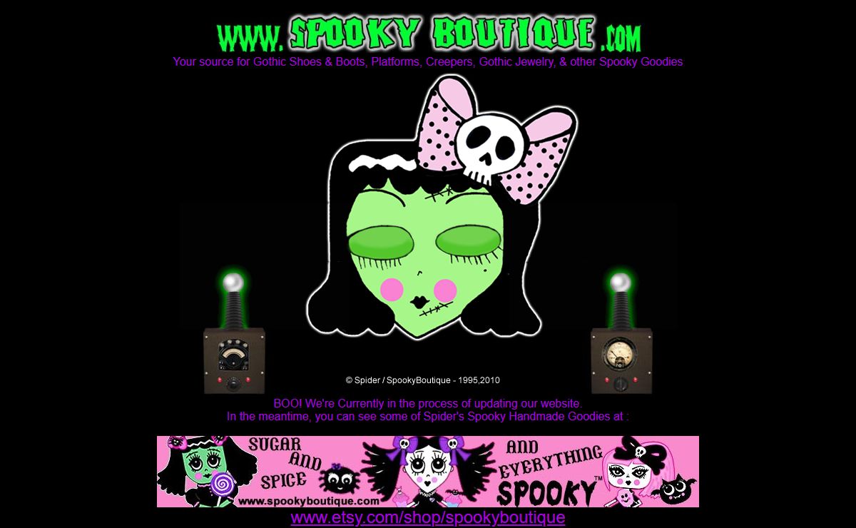 SPOOKY BOUTIQUE - Gothic Shoes, Creepers, Platform Boots, Lolita Shoes