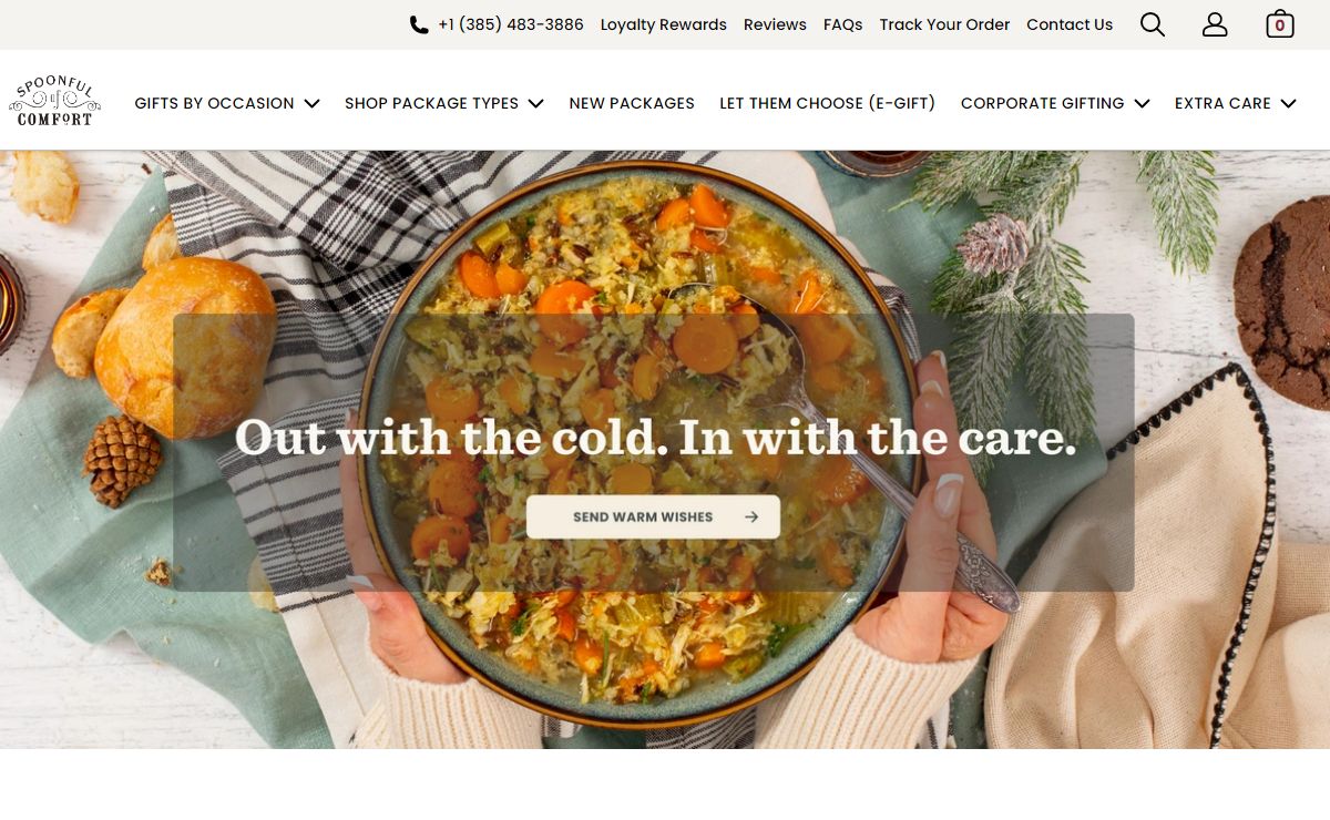 Gourmet Soup Delivery, Gifts & Care Packages - Spoonful of Comfort