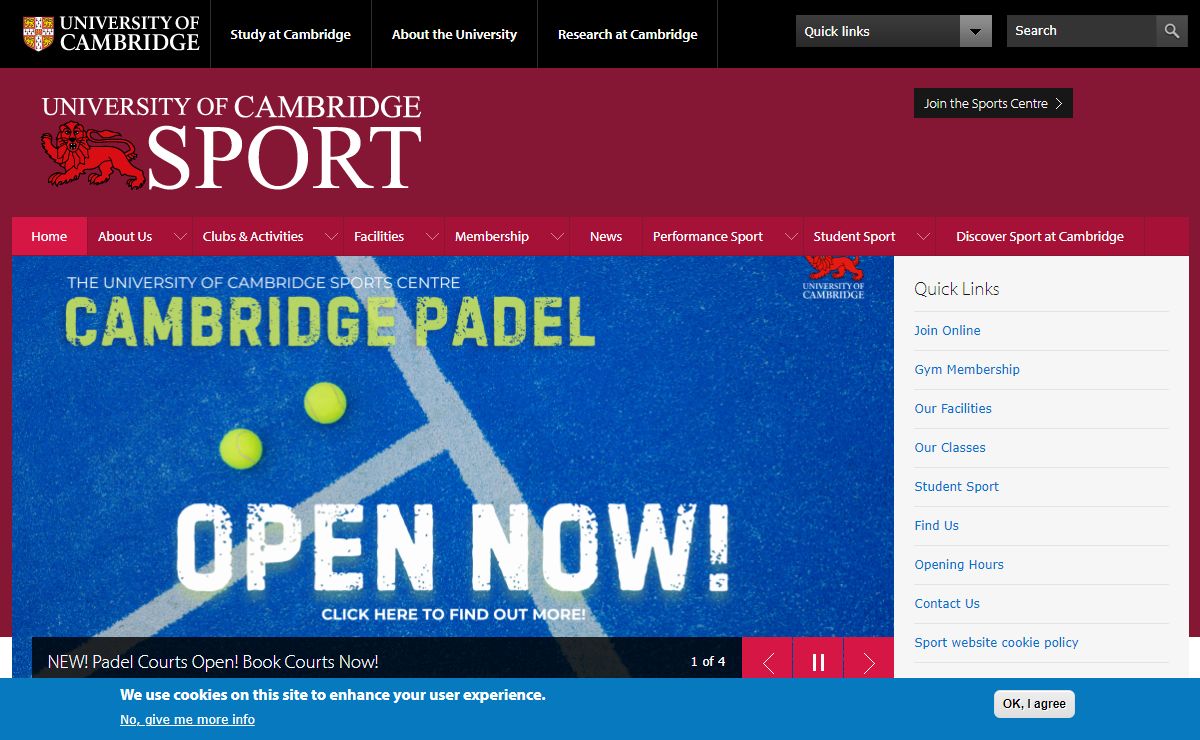 Sport at Cambridge |