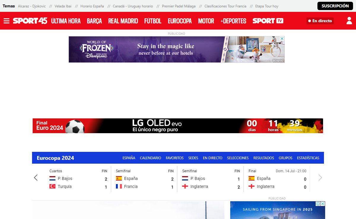 SPORT | Noticias del Barça, La Liga, fútbol y otros deportes