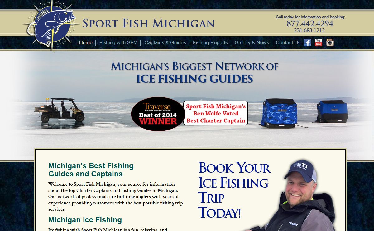 Michigan Sport Fishing Guides | Sport Fish Michigan