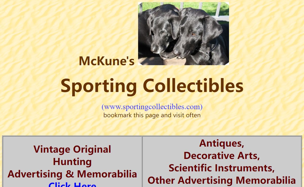 Sporting Collectibles Antique Advertising Memorabilia Collectibles