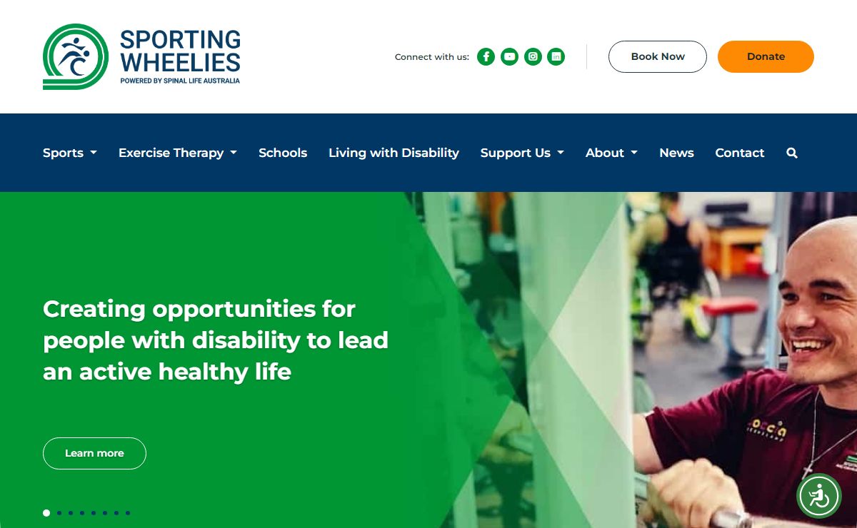 Home - Sporting Wheelies | Disability Sport and Exercise Therapy